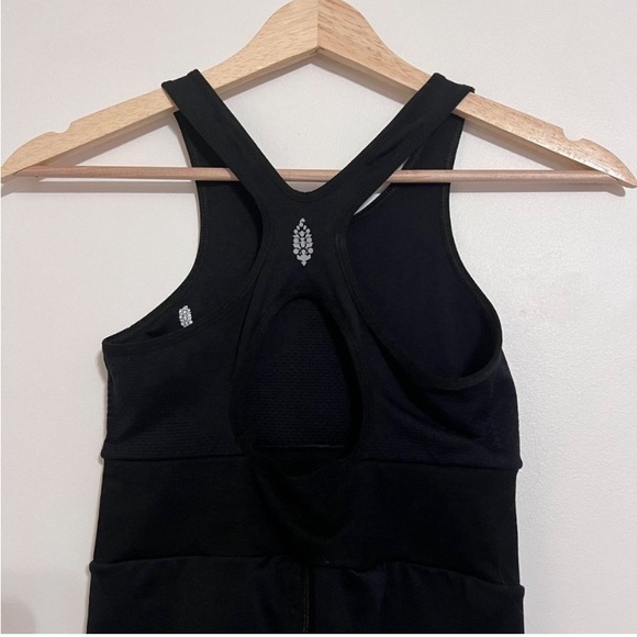 Free People Movement Every Single Time Runsie in Black XS/S - Picture 2 of 5